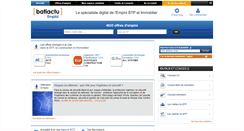 Desktop Screenshot of batiactuemploi.com